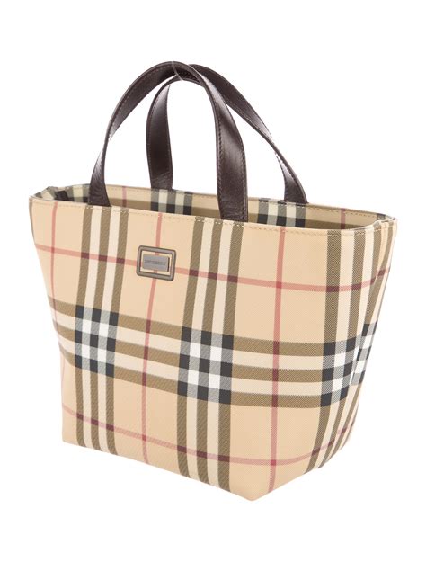 burberry mini shoulder bag nova check|burberry checked canvas tote bag.